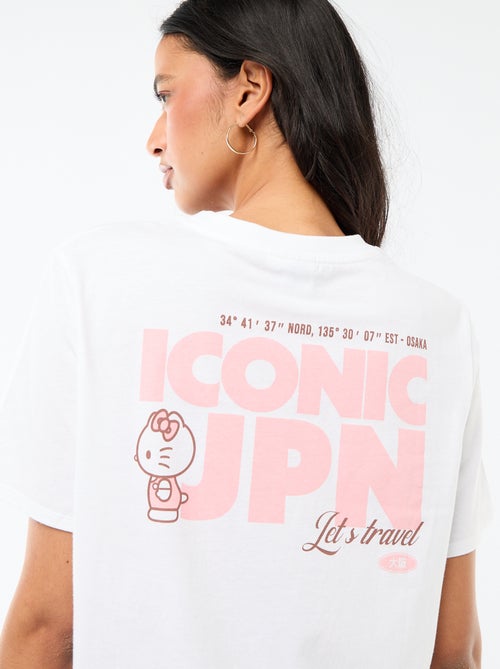 T-shirt imprimé 'Kuromi' imprimé recto/verso - Kiabi