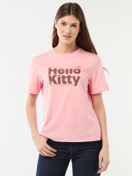 T-shirt imprimé 'Kuromi' imprimé recto/verso - Kiabi