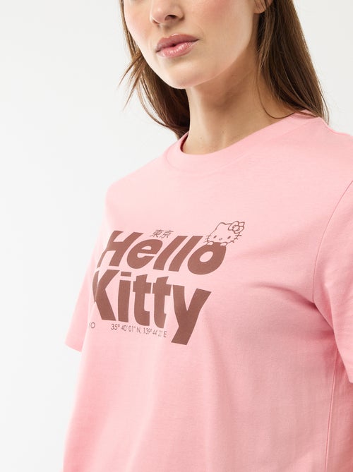 T-shirt imprimé 'Kuromi' imprimé recto/verso - Kiabi