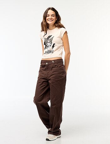 T-shirt imprimé 'Kuromi'