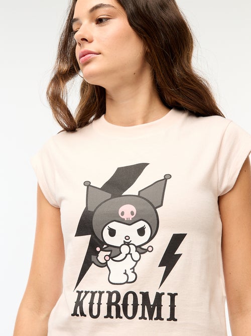 T-shirt imprimé 'Kuromi' - Kiabi