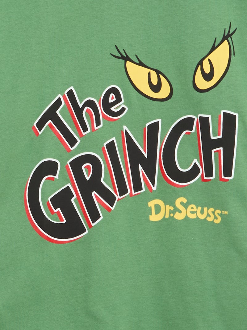 T-shirt imprimé 'Le Grinch' Vert - Kiabi