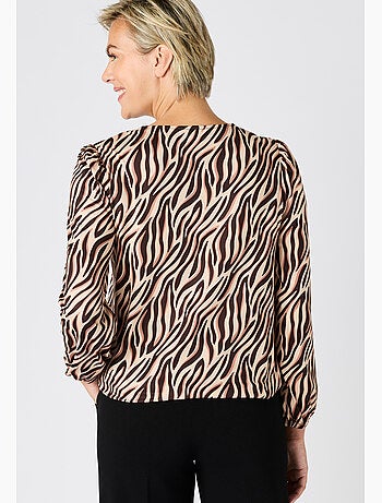 T-shirt imprimé maille chaude - Damart
