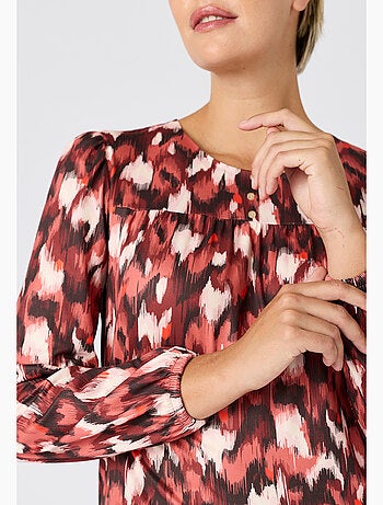 T-shirt imprimé maille chaude - Damart