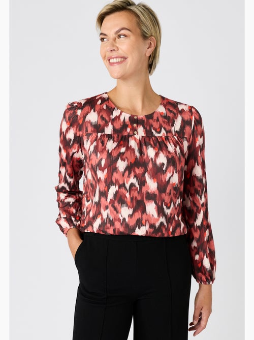 T-shirt imprimé maille chaude - Damart - Kiabi