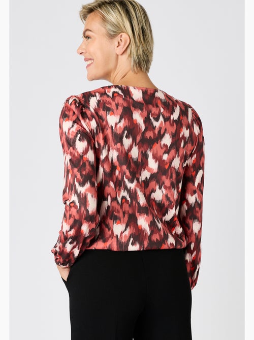 T-shirt imprimé maille chaude - Damart - Kiabi