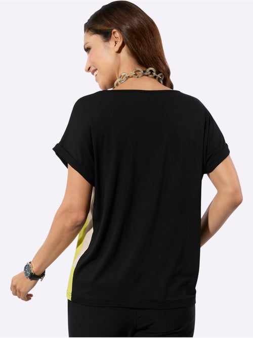 T-shirt Imprimé Mancherons Tendance - Taille Standard - Witt - Kiabi T-shirt Imprimé Mancherons Tendance - Taille Standard - Witt - Kiabi