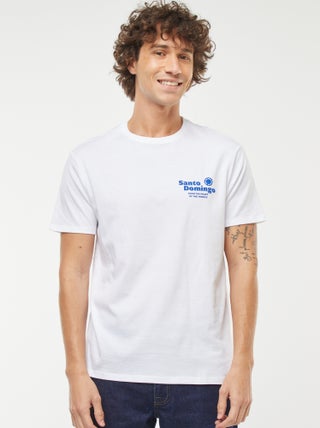 T-shirt imprimé manches courtes