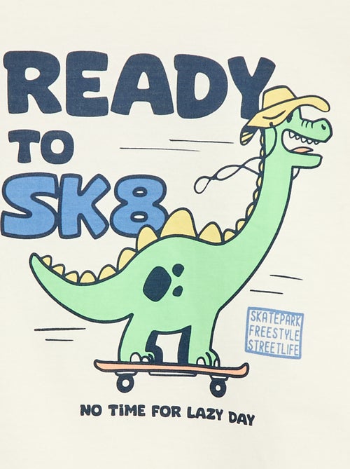 T-shirt imprimé manches courtes - Kiabi T-shirt imprimé manches courtes - Kiabi