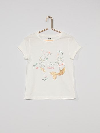 T-shirt imprimé manches courtes