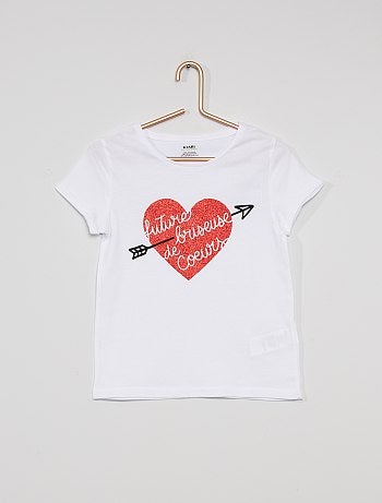 T-shirt imprimé manches courtes