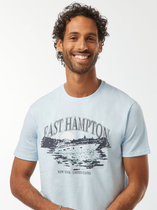 T-shirt imprimé manches courtes