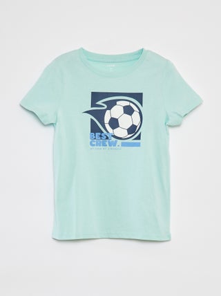 T-shirt imprimé manches courtes