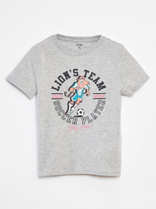 T-shirt imprimé manches courtes