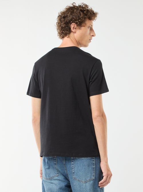 T-shirt imprimé manches courtes - Kiabi