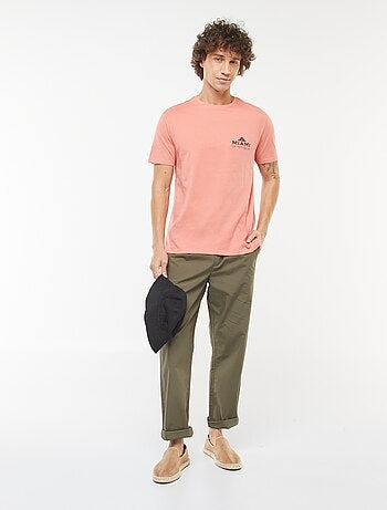 T-shirt imprimé manches courtes