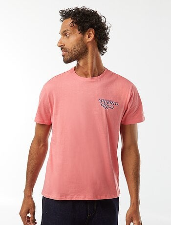 T-shirt imprimé manches courtes