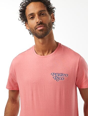 T-shirt imprimé manches courtes