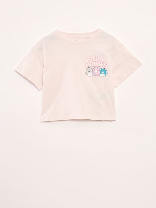 T-shirt imprimé manches courtes - Kiabi