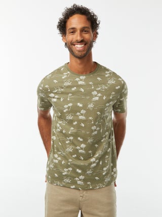 T-shirt imprimé manches courtes