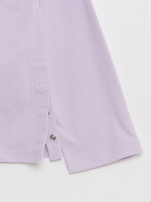 T-shirt imprimé manches longues - collection facile à enfiler - Kiabi