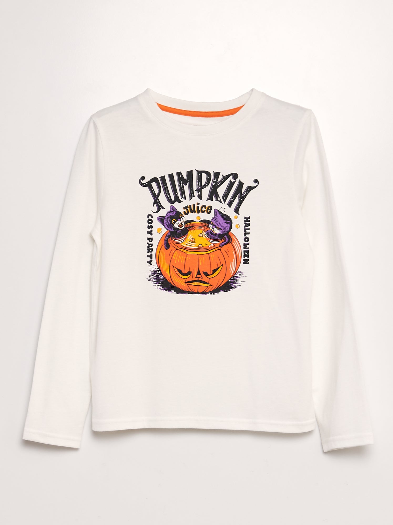 Sweat Halloween Enfant Unisexe - Manches Longues, Imprimé Fantôme, Tailles 2-12 Ans - 6