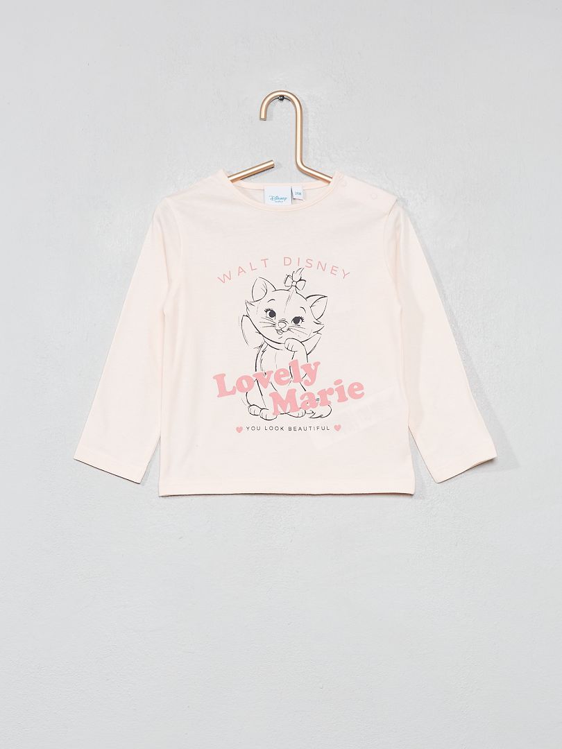 T-shirt imprimé 'Marie' rose - Kiabi
