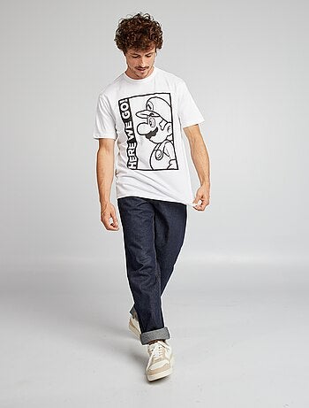 T-shirt imprimé 'Mario'