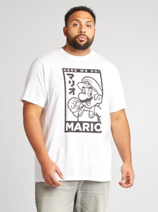 T-shirt imprimé 'Mario'