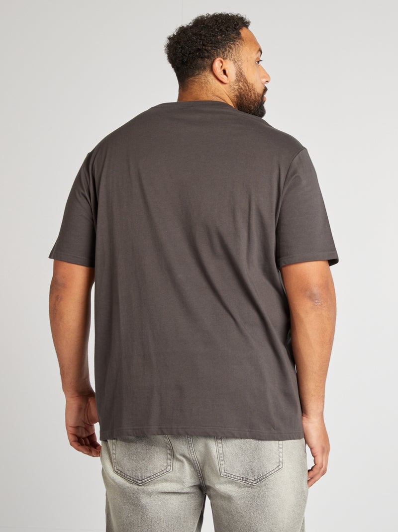 T-shirt imprimé 'Mario Kart' gris foncé - Kiabi