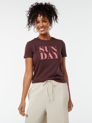 T-shirt imprimé
