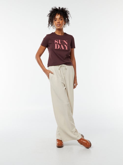 T-shirt imprimé - Kiabi