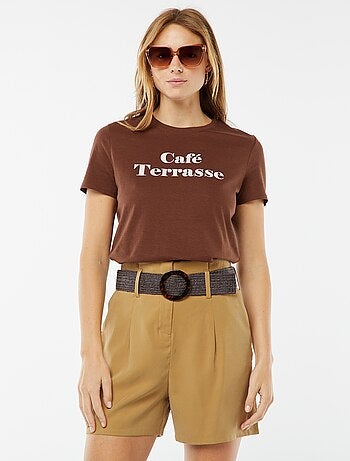 T-shirt imprimé