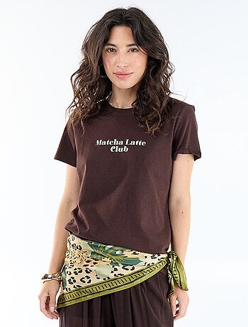 T-shirt imprimé