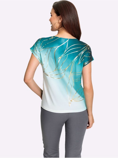 T-shirt Imprimé Matière Supérieure Facile D'entretien - Taille Standard - Witt - Kiabi
