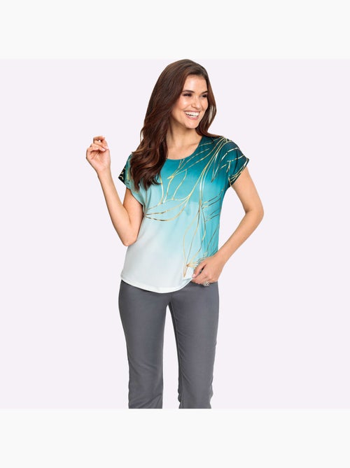 T-shirt Imprimé Matière Supérieure Facile D'entretien - Taille Standard - Witt - Kiabi