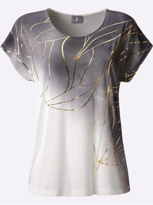 T-shirt Imprimé Matière Supérieure Facile D'entretien - Taille Standard - Witt - Kiabi