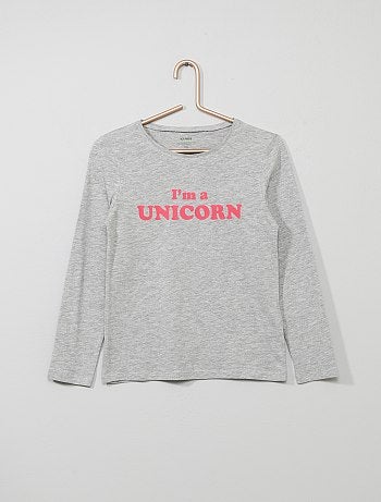 T-shirt imprimé message 'éco-conception'