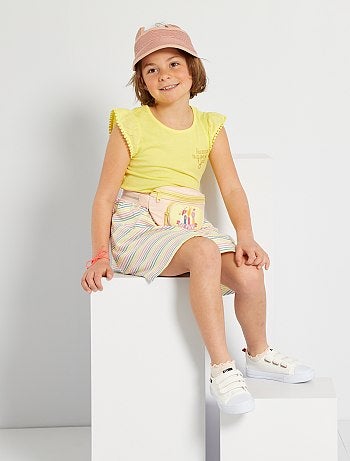 T-shirt imprimé message