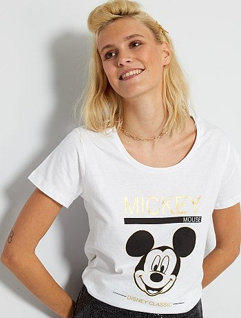 T-shirt imprimé 'Mickey'