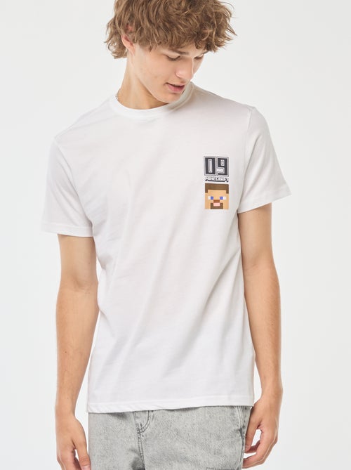 T-shirt imprimé 'Minecraft' - Kiabi