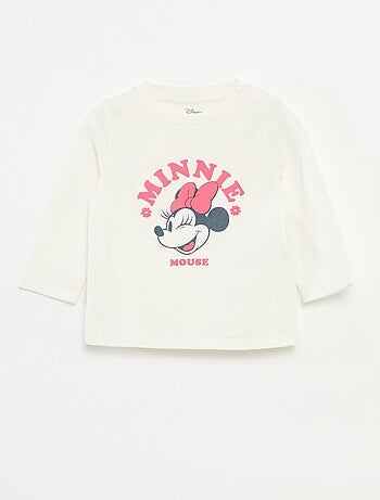 T-shirt imprimé 'Minnie' à manches longues