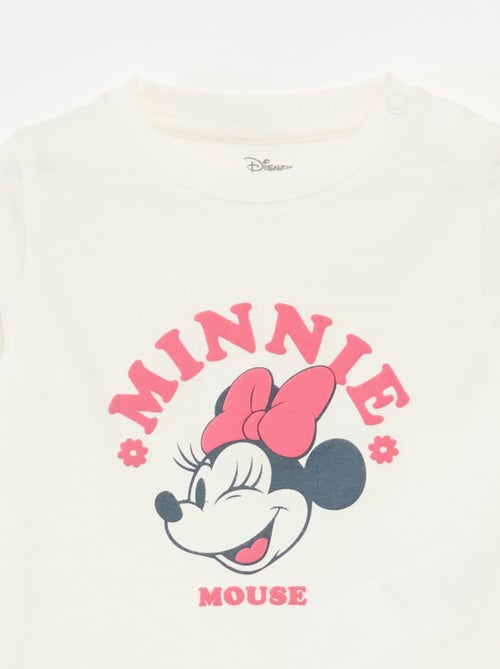 T-shirt imprimé 'Minnie' à manches longues - Kiabi