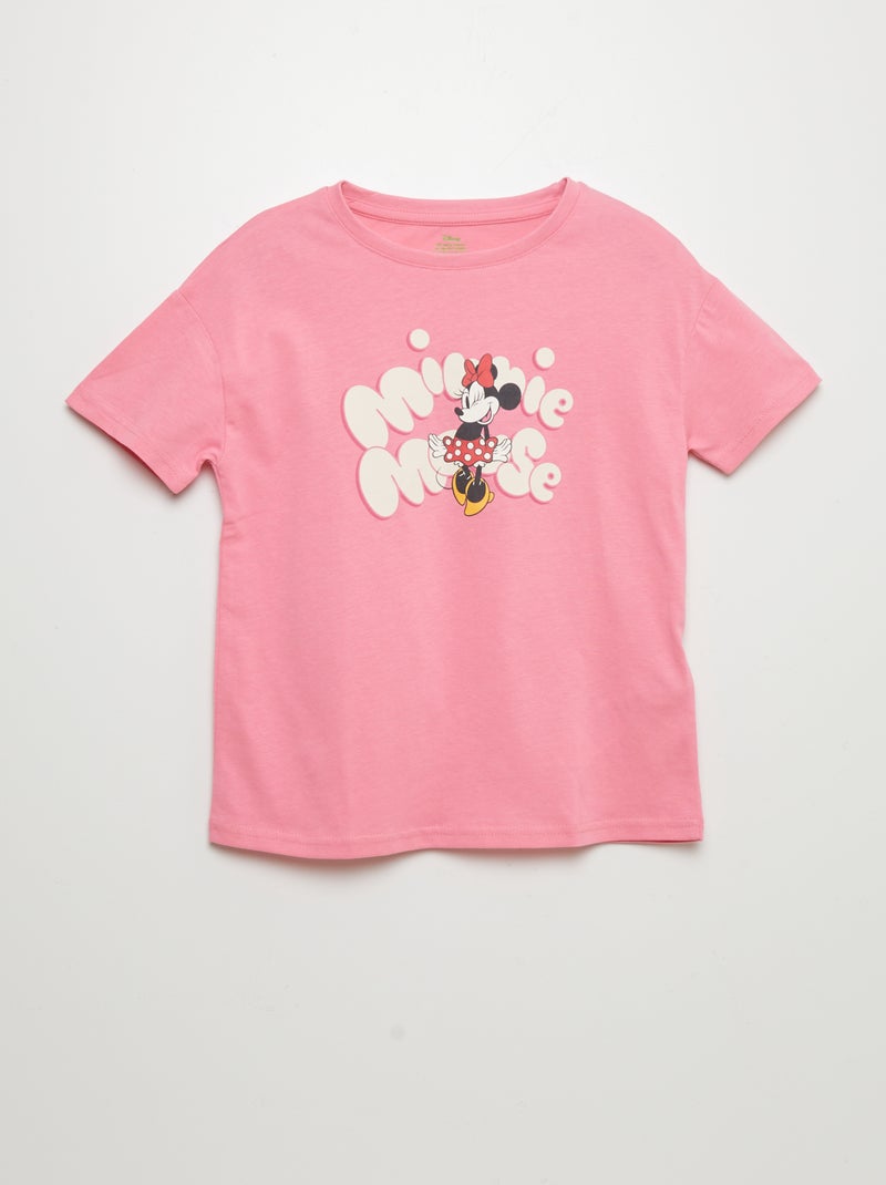 T-shirt imprimé 'Minnie' Rose - Kiabi