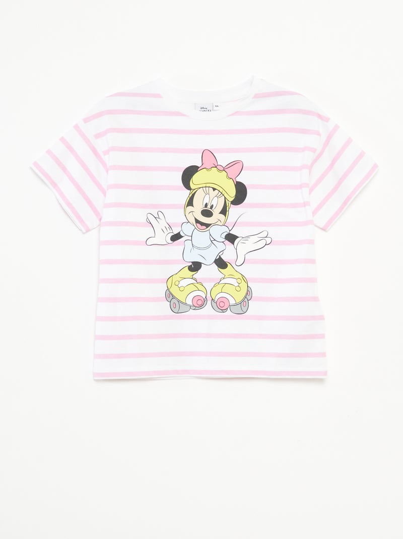 T-shirt imprimé 'Minnie' Rose - Kiabi