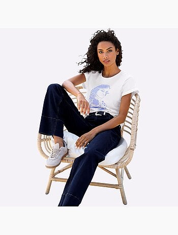 T-shirt Imprimé Mode - Taille Standard - helline