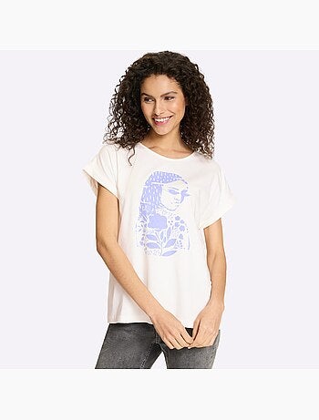 T-shirt Imprimé Mode - Taille Standard - helline