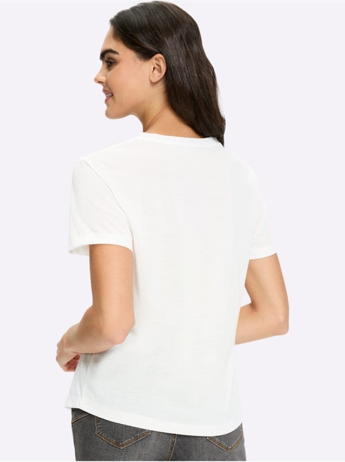 T-shirt Imprimé Mode - Taille Standard - Helline - Kiabi