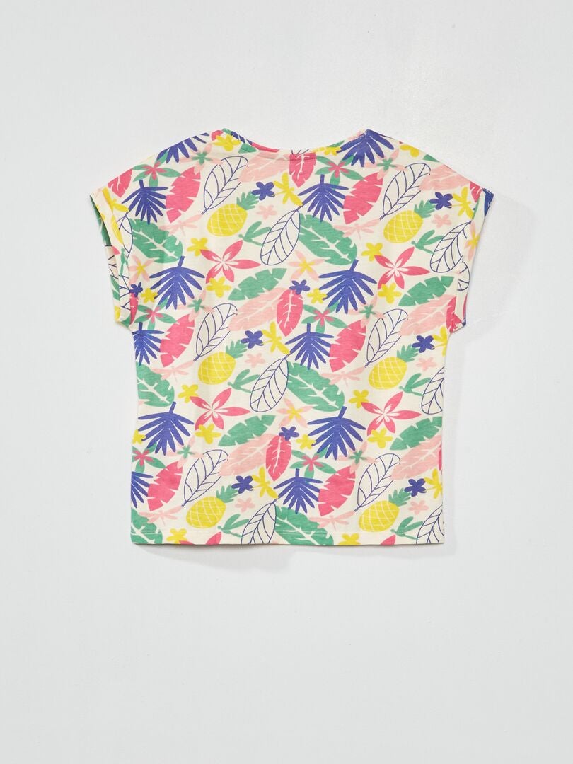 T-shirt imprimé Multicolore - Kiabi