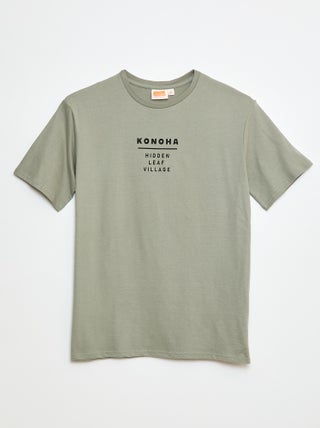 T-shirt imprimé 'Naruto' manches courtes